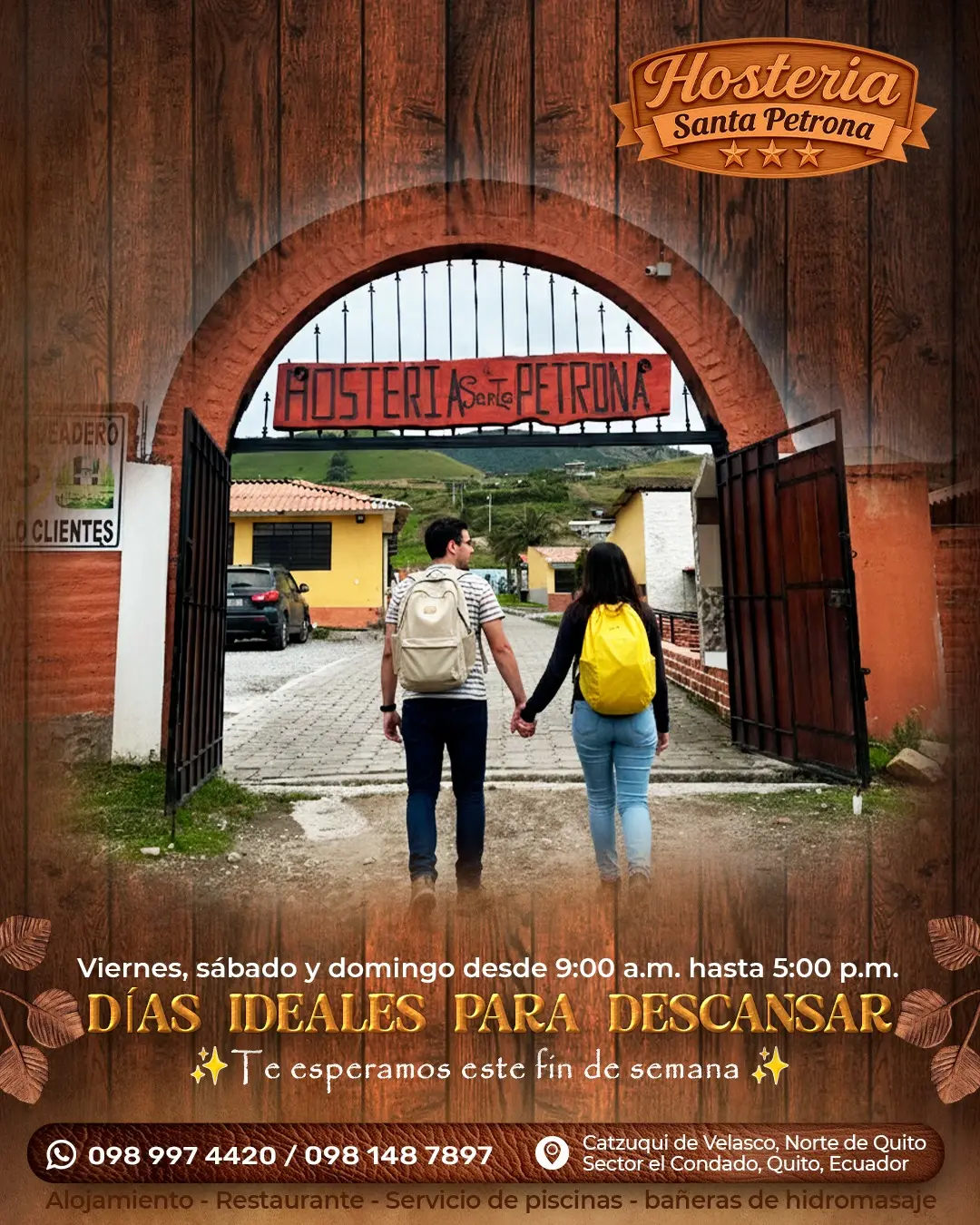 Habitaciones Dobles y Múltiples - Hostería en Quito Santa Petrona